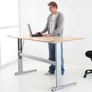 Conset 501-17 Sit Stand Desk