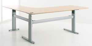Conset 501-29 Corner Sit/Stand Desk