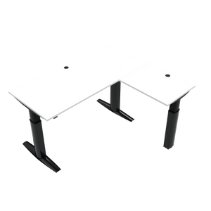 Conset 501-23 Corner Sit Stand Desk