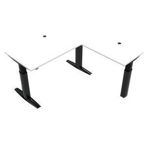 Conset 501-23 Corner Sit Stand Desk