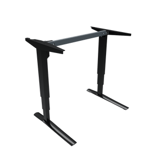 Conset 501-43 Black Sit Stand Desk Frame 92cm rail