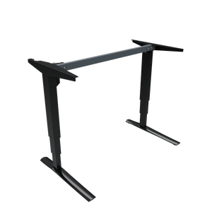 Black 501-43 Standing Desk Legs 112cm Rail