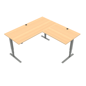 Conset 501-43 Corner Sit/Stand Desk