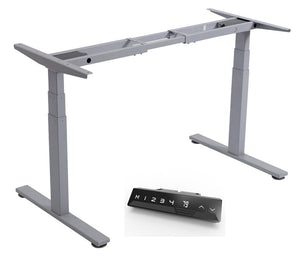 Infinity 3 Stage, 2 Motor Sit Stand Desk Frame