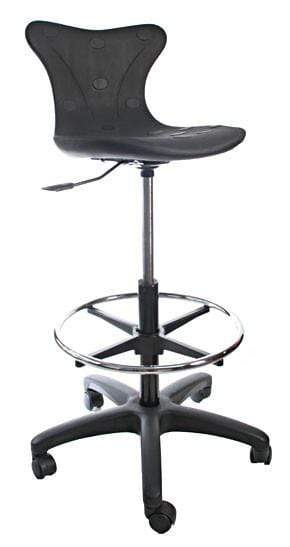 Ergonomic Drafting Chair with footrest