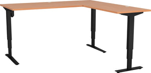 Conset 501-43 Corner Sit/Stand Desk