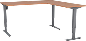 Conset 501-43 Corner Sit/Stand Desk