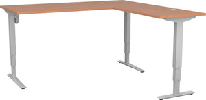 Conset 501-43 Corner Sit/Stand Desk
