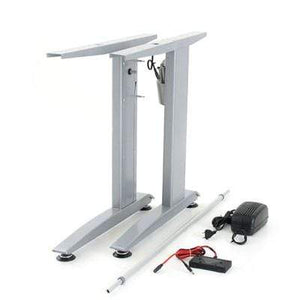 Sit Stand Desk Frame Kit Silver